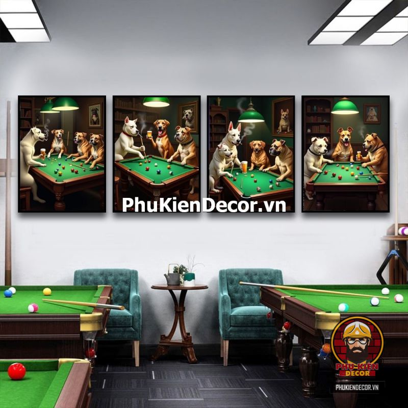Tranh bi-a chủ đề về Joker đầy thu hút