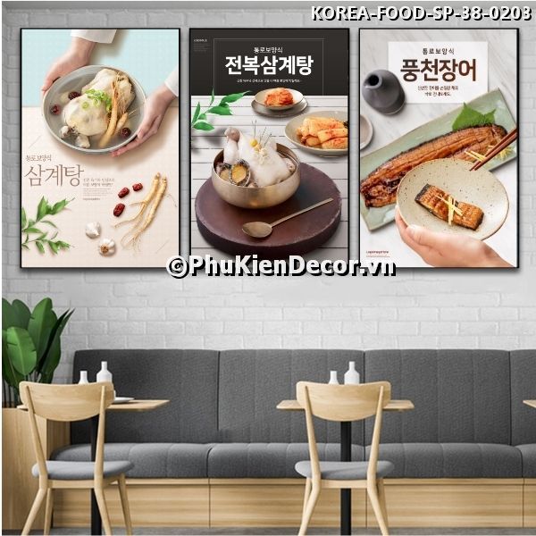 Tranh món ăn đậm đà nét văn hóa ẩm thực của Hàn Quốc Tranh món ăn đậm đà nét văn hóa ẩm thực của Hàn Quốc