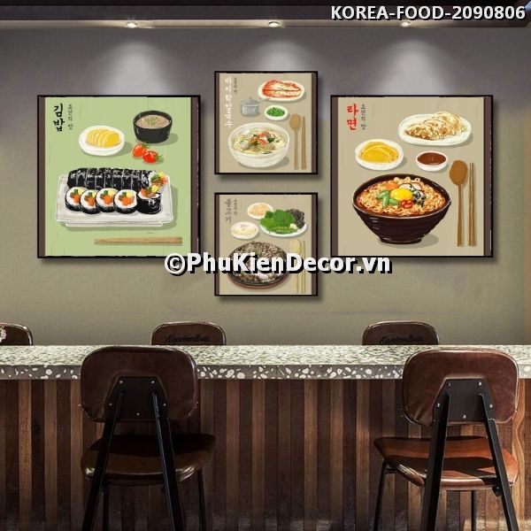 Tranh các món mì sợi đặc sắc, nổi tiếng trong văn hóa ẩm thực Hàn Quốc Tranh các món mì sợi đặc sắc, nổi tiếng trong văn hóa ẩm thực Hàn Quốc