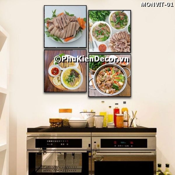 Tranh treo tường các món ăn vịt đa dạng, hấp dẫn, thơm ngon Tranh treo tường các món ăn vịt đa dạng, hấp dẫn, thơm ngon