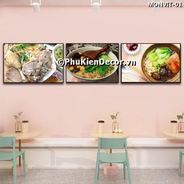 Tranh treo tường các món ăn thơm ngon, háp dẫn từ thịt vịt Tranh treo tường các món ăn thơm ngon, háp dẫn từ thịt vịt