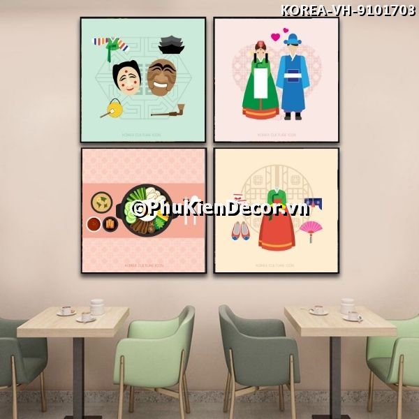 Tranh về những biểu tượng và văn hóa lâu đời của Hàn Quốc được lưu truyền, giữ gìn đến thời hiện đại Tranh về những biểu tượng và văn hóa lâu đời của Hàn Quốc được lưu truyền, giữ gìn đến thời hiện đại