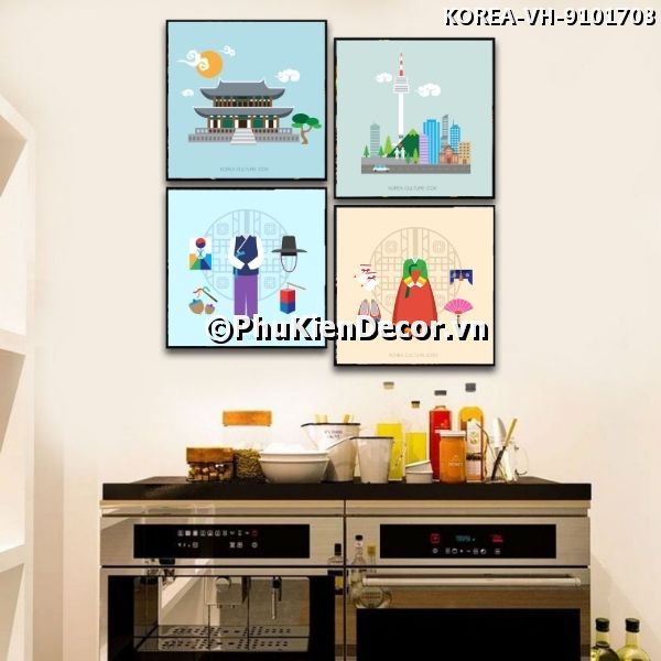 Tranh về những biểu tượng và văn hóa lâu đời của Hàn Quốc được lưu truyền, giữ gìn đến thời hiện đại Tranh về những biểu tượng và văn hóa lâu đời của Hàn Quốc được lưu truyền, giữ gìn đến thời hiện đại