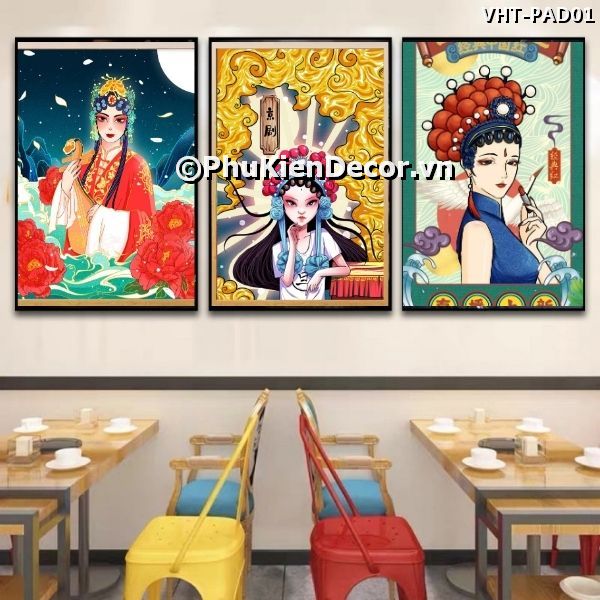 Tranh treo tường những cô gái mang vẻ đẹp kết hợp giữa truyền thống và hiện đại của văn hóa Trung Quốc Tranh treo tường những cô gái mang vẻ đẹp kết hợp giữa truyền thống và hiện đại của văn hóa Trung Quốc