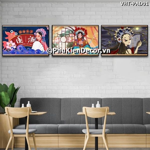 Tranh treo tường văn hóa Trung Quốc kết hợp giữa phong cách truyền thống và hiện đại Tranh treo tường văn hóa Trung Quốc kết hợp giữa phong cách truyền thống và hiện đại