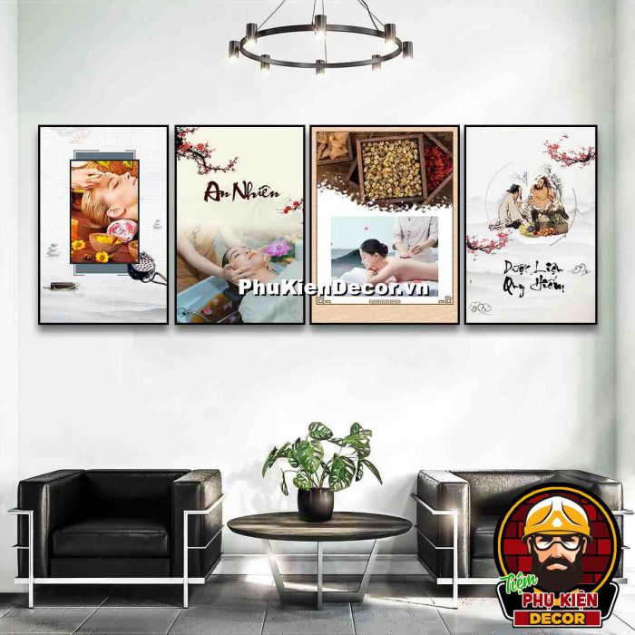 Tranh treo tường spa dưỡng sinh giúp khách hàng khám phá vẻ đẹp truyền thống và hiện đại Tranh treo tường spa dưỡng sinh giúp khách hàng khám phá vẻ đẹp truyền thống và hiện đại