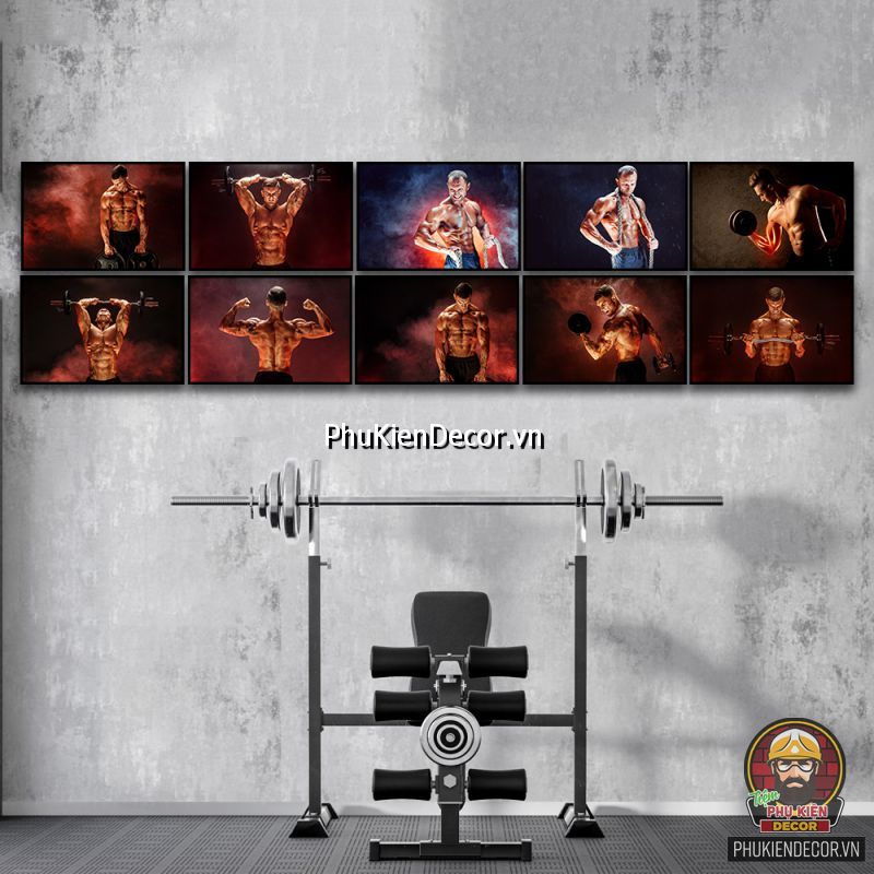 Tranh treo tường fitness thu hút khách hàng hiện nay Tranh treo tường fitness thu hút khách hàng hiện nay