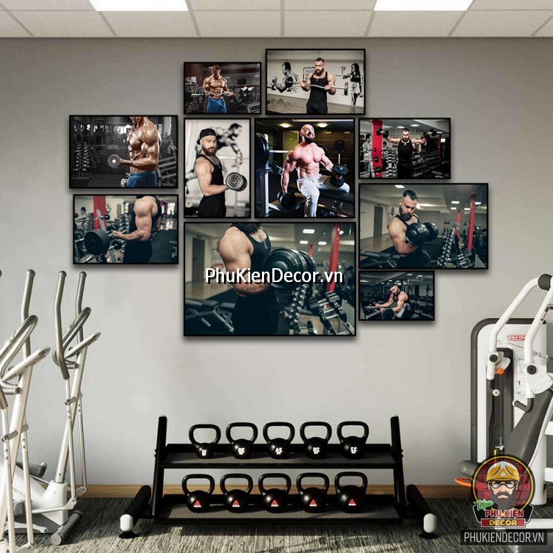 Tranh treo tường fitness thu hút khách hàng hiện nay Tranh treo tường fitness thu hút khách hàng hiện nay