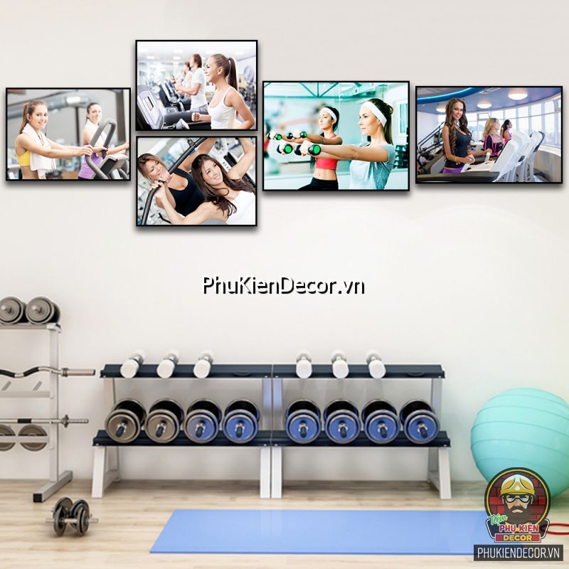Tranh treo tường fitness thu hút khách hàng hiện nay Tranh treo tường fitness thu hút khách hàng hiện nay