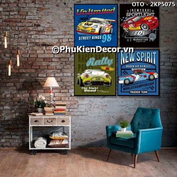Tranh treo tường garage ô tô hiện đại đa dạng, nâng tầm không gian Tranh treo tường garage ô tô hiện đại đa dạng, nâng tầm không gian