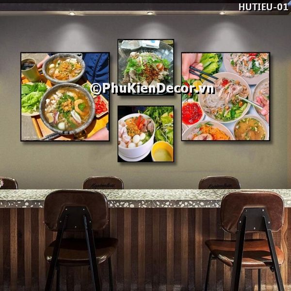 Tranh treo tường hủ tiếu là món ăn ngon phổ biến của người Việt Nam Tranh treo tường hủ tiếu là món ăn ngon phổ biến của người Việt Nam