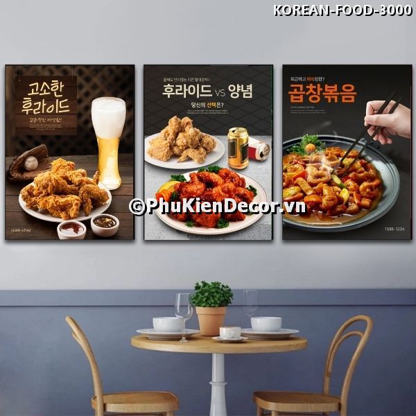 Tranh món ăn đậm đà nét văn hóa ẩm thực của Hàn Quốc Tranh món ăn đậm đà nét văn hóa ẩm thực của Hàn Quốc