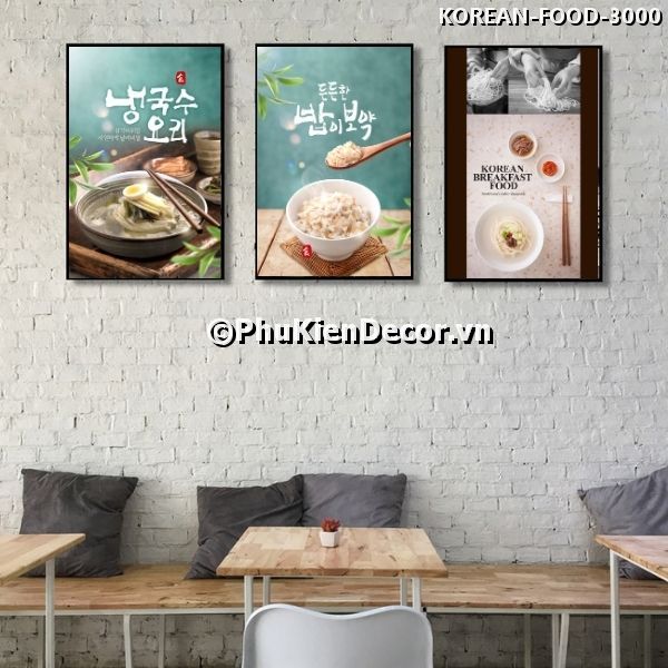 Tranh treo tường những món ăn đặc trưng cho xứ sở Kim Chi Tranh treo tường những món ăn đặc trưng cho xứ sở Kim Chi