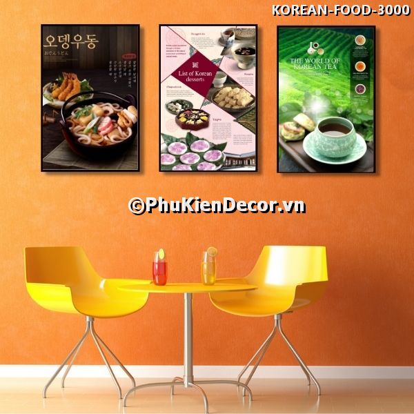 Tranh treo tường những món ăn đặc trưng cho xứ sở Kim Chi Tranh treo tường những món ăn đặc trưng cho xứ sở Kim Chi