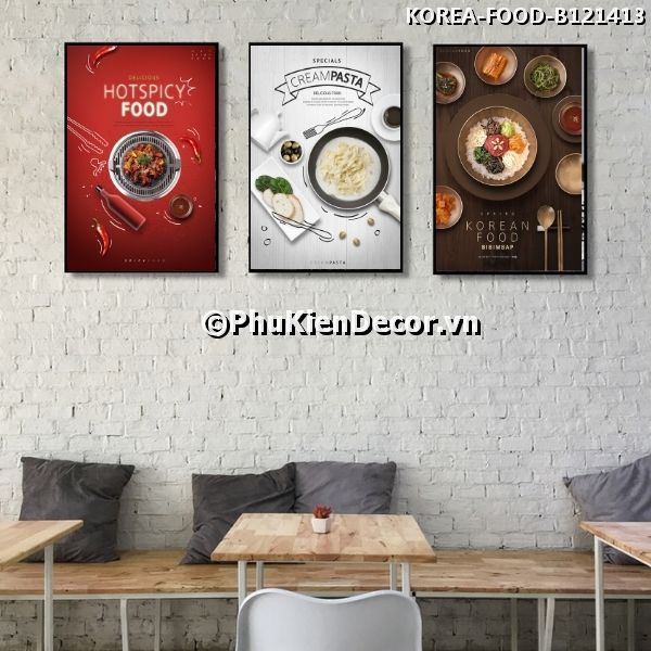 Tranh treo tường những món ăn đặc trưng cho xứ sở Kim Chi Tranh treo tường những món ăn đặc trưng cho xứ sở Kim Chi
