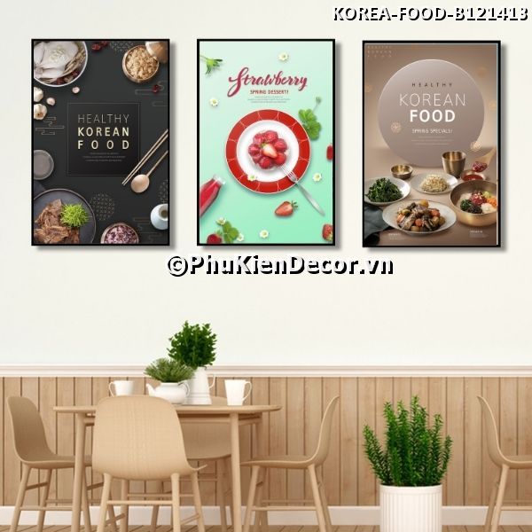 Tranh treo tường những món ăn đặc trưng cho xứ sở Kim Chi Tranh treo tường những món ăn đặc trưng cho xứ sở Kim Chi