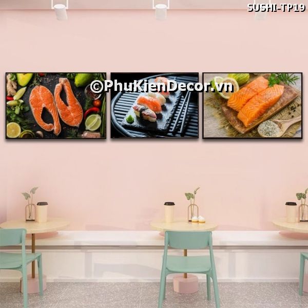 Tranh treo tường món sushi thơm ngon là nét đặc trưng trong văn hóa ẩm thực Nhật Bản Tranh treo tường món sushi thơm ngon là nét đặc trưng trong văn hóa ẩm thực Nhật Bản