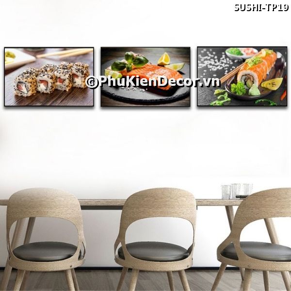 Tranh treo tường món sushi thơm ngon là nét đặc trưng trong văn hóa ẩm thực Nhật Bản Tranh treo tường món sushi thơm ngon là nét đặc trưng trong văn hóa ẩm thực Nhật Bản