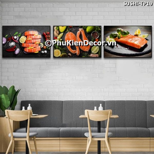 Tranh treo tường món sushi thơm ngon là nét đặc trưng trong văn hóa ẩm thực Nhật Bản Tranh treo tường món sushi thơm ngon là nét đặc trưng trong văn hóa ẩm thực Nhật Bản
