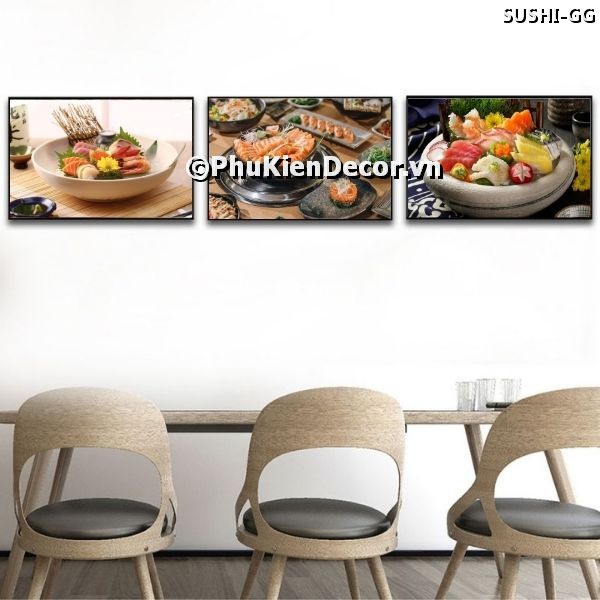 Tranh treo tường món sushi thơm ngon là nét đặc trưng trong văn hóa ẩm thực Nhật Bản Tranh treo tường món sushi thơm ngon là nét đặc trưng trong văn hóa ẩm thực Nhật Bản