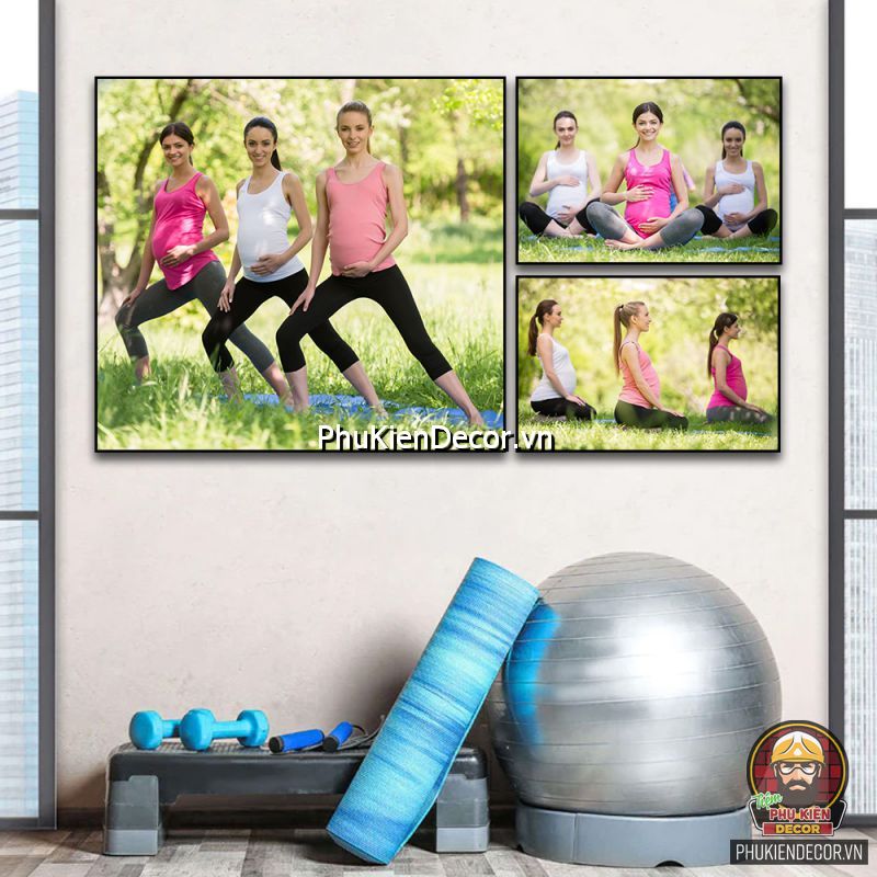 Tranh treo tường phòng yoga đẹp tạo sự thoải mái khi tập yoga Tranh treo tường phòng yoga đẹp tạo sự thoải mái khi tập yoga