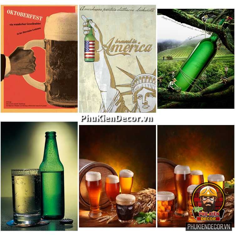 Tranh treo tường Quán Bia, Nhà hàng, Quán Nhậu Bar Pub đẹp Tranh treo tường Quán Bia, Nhà hàng, Quán Nhậu Bar Pub đẹp