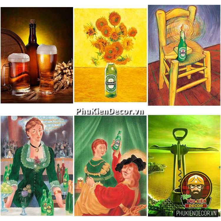 Tranh treo tường Quán Bia, Nhà hàng, Quán Nhậu Bar Pub đẹp Tranh treo tường Quán Bia, Nhà hàng, Quán Nhậu Bar Pub đẹp