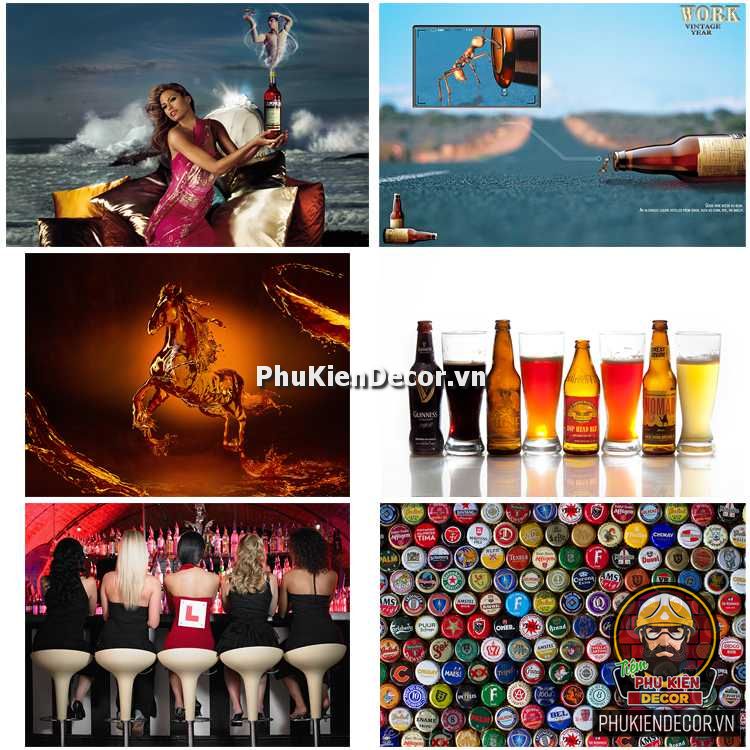Tranh treo tường Quán Bia, Nhà hàng, Quán Nhậu Bar Pub đẹp Tranh treo tường Quán Bia, Nhà hàng, Quán Nhậu Bar Pub đẹp