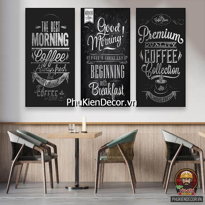 Tranh treo tường quán Cafe, Bia phong cách đương đại Tranh treo tường quán Cafe, Bia phong cách đương đại