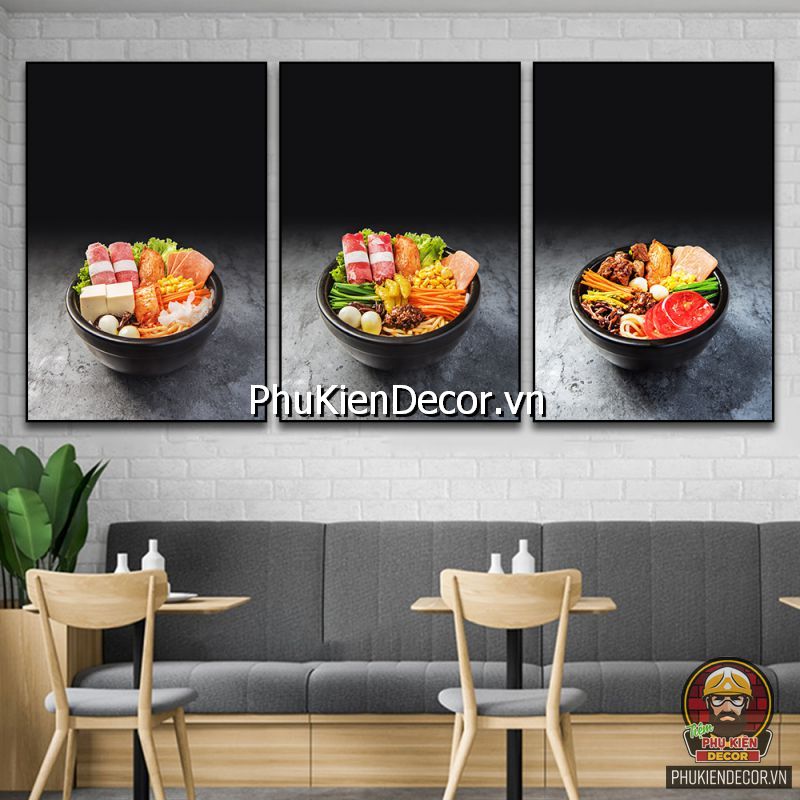 Mẫu tranh treo tường quán mỳ cay phong cảnh đẹp thu hút khách hàng Mẫu tranh treo tường quán mỳ cay phong cảnh đẹp thu hút khách hàng