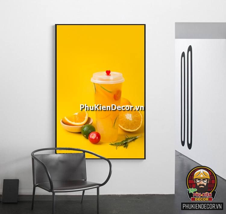 Mẫu tranh treo tường quán Sinh Tố - Nước Ép - Giải Khát Mẫu tranh treo tường quán Sinh Tố - Nước Ép - Giải Khát