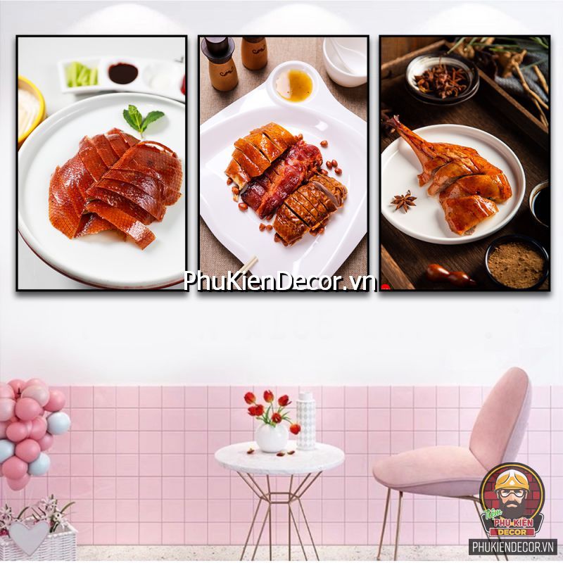Tranh treo tường quán vịt quay hấp dẫn thu hút khách hàng Tranh treo tường quán vịt quay hấp dẫn thu hút khách hàng