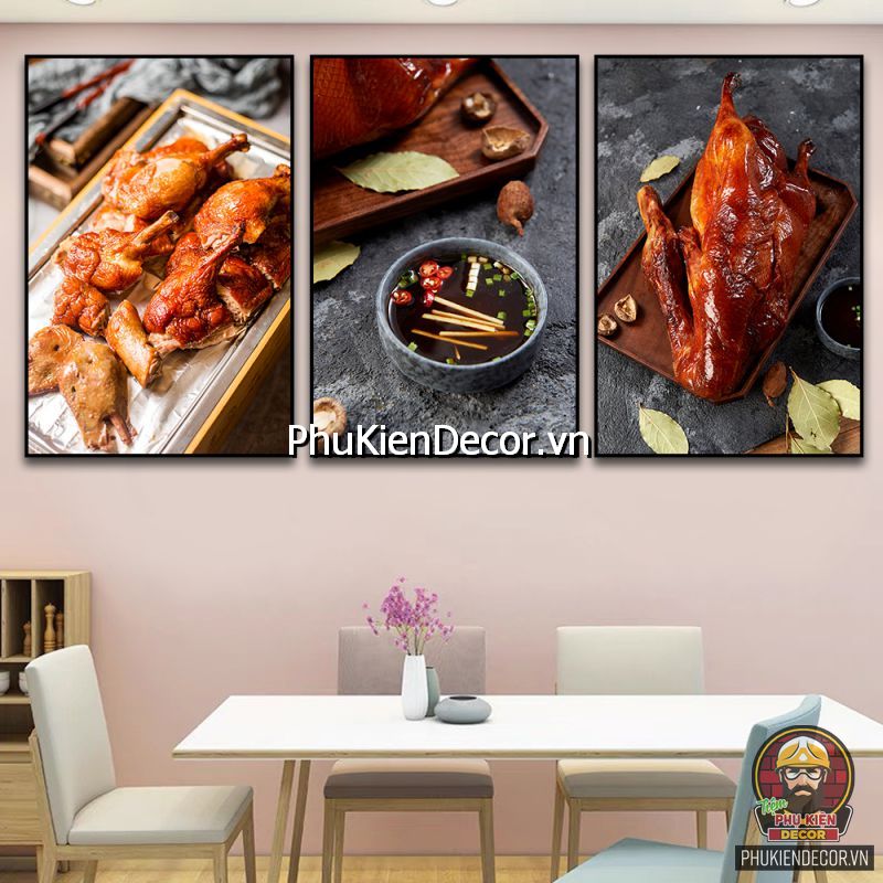 Tranh treo tường trang trí quán vịt hấp dẫn tạo ấn tượng mạnh mẽ nhất đối với khách hàng Tranh treo tường trang trí quán vịt hấp dẫn tạo ấn tượng mạnh mẽ nhất đối với khách hàng
