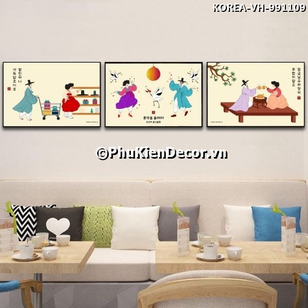 Tranh treo tường Hanbok và cuộc sống sinh hoạt truyền thống trong văn hóa Hàn Quốc Tranh treo tường Hanbok và cuộc sống sinh hoạt truyền thống trong văn hóa Hàn Quốc