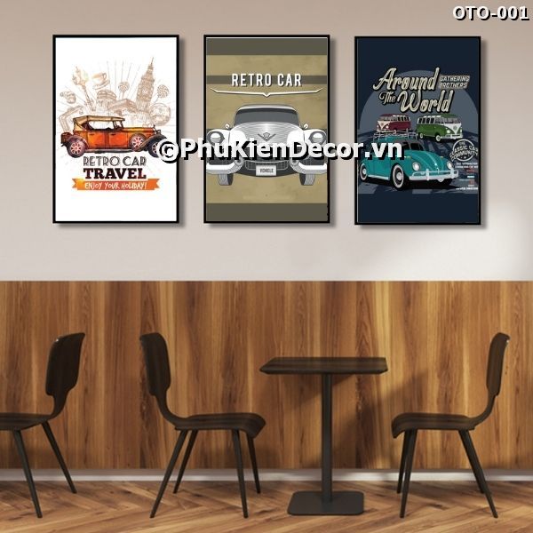 Tranh treo tường bộ sưu tập các mẫu xe ô tô đa dạng, đẹp, hợp thời tăng hiệu ứng quảng cáo cho tiệm garage  Tranh treo tường bộ sưu tập các mẫu xe ô tô đa dạng, đẹp, hợp thời tăng hiệu ứng quảng cáo cho tiệm garage