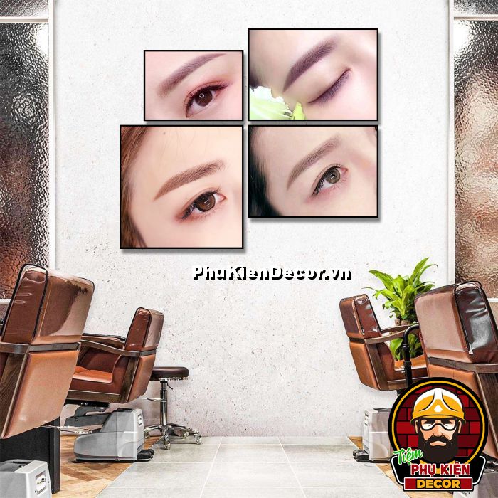 Tranh treo tường tiệm nối mi giúp tạo điểm nhấn đặc biệt, độc đáo Tranh treo tường tiệm nối mi giúp tạo điểm nhấn đặc biệt, độc đáo