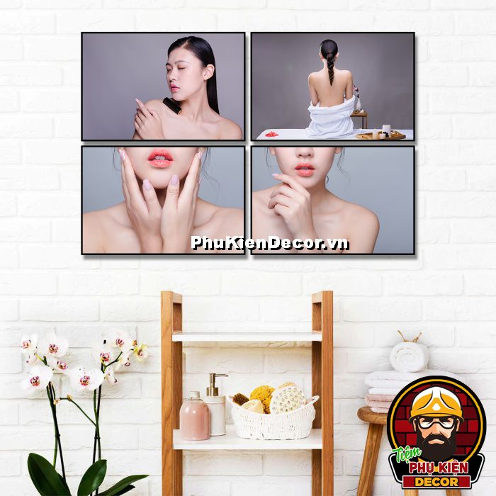 Tranh treo tường trang điểm đẹp và độc đáo tạo sự khác biệt cho không gian tiệm makeup bạn Tranh treo tường trang điểm đẹp và độc đáo tạo sự khác biệt cho không gian tiệm makeup bạn