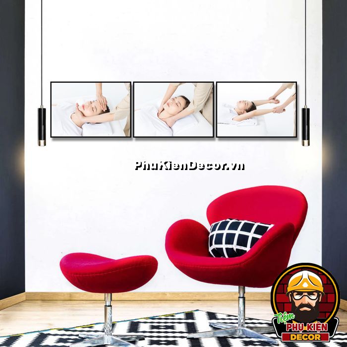 Tranh treo tường trang trí massage giúp tặng sự sảng khoái, tinh thần trải nghiệm cho khách hàng Tranh treo tường trang trí massage giúp tặng sự sảng khoái, tinh thần trải nghiệm cho khách hàng