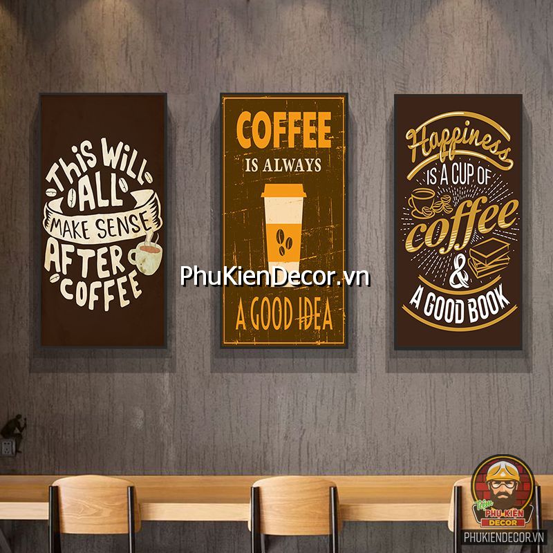 Mẫu tranh trang trí quán Cafe, Bia phong cách hoài niệm  Mẫu tranh trang trí quán Cafe, Bia phong cách hoài niệm
