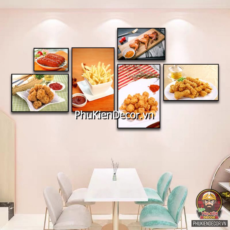 Tổng hợp tranh treo tường trang trí quán thức ăn nhanh hấp dẫn lôi cuốn khách hàng Tổng hợp tranh treo tường trang trí quán thức ăn nhanh hấp dẫn lôi cuốn khách hàng