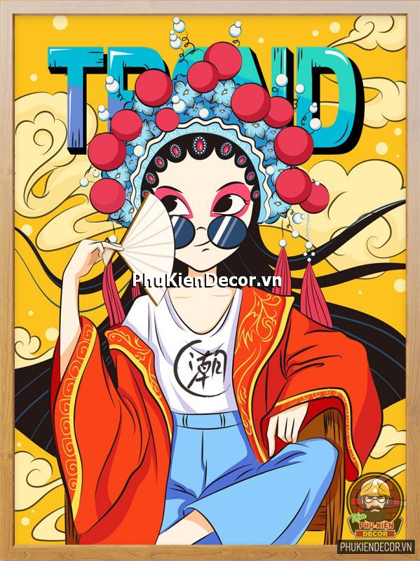 Tranh treo tường và dán tường chủ đề Trung Hoa làm nổi bật không gian quán của bạn Tranh treo tường và dán tường chủ đề Trung Hoa làm nổi bật không gian quán của bạn