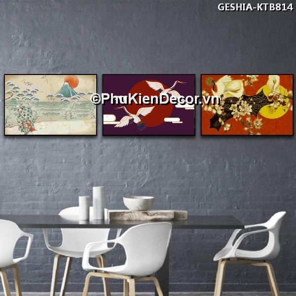 Tranh treo tường văn hóa truyền thống Geishia đẹp, phổ biến, được yêu thích  Tranh treo tường văn hóa truyền thống Geishia đẹp, phổ biến, được yêu thích