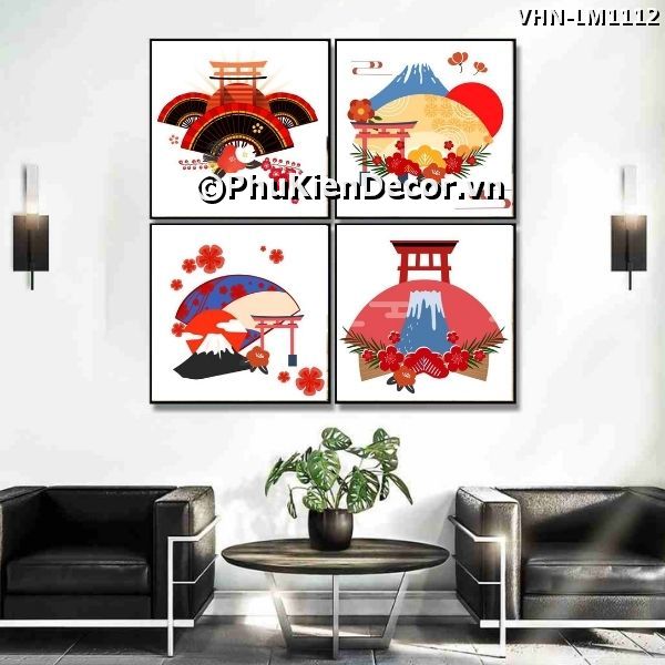 Tranh treo tường phong cảnh đặc trưng Nhật Bản mang vẻ đẹp văn hóa sâu sắc của xứ sở Hoa Anh Đào Tranh treo tường phong cảnh đặc trưng Nhật Bản mang vẻ đẹp văn hóa sâu sắc của xứ sở Hoa Anh Đào