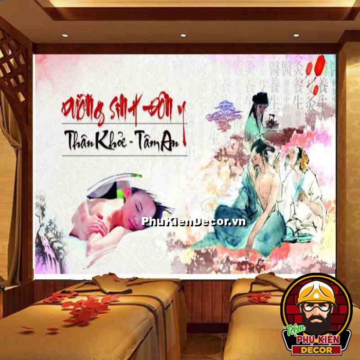 Tranh Dưỡng Sinh Y Học Đông Y góp phần nâng tầm trải nghiệm trị liệu và chăm sóc sức khỏe Tranh Dưỡng Sinh Y Học Đông Y góp phần nâng tầm trải nghiệm trị liệu và chăm sóc sức khỏe