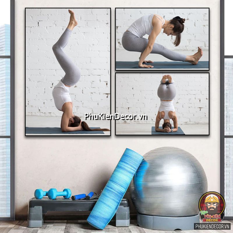 Cách trang trí tranh yoga treo tường tạo động lực và kiên nhẫn cho học viên Cách trang trí tranh yoga treo tường tạo động lực và kiên nhẫn cho học viên