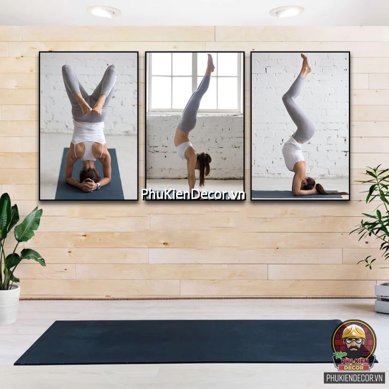 Cách trang trí tranh yoga treo tường tạo động lực và kiên nhẫn cho học viên Cách trang trí tranh yoga treo tường tạo động lực và kiên nhẫn cho học viên