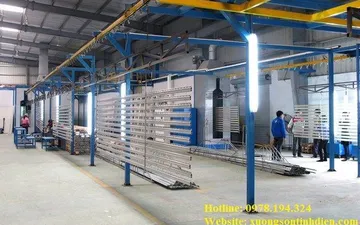 Xưởng sơn tĩnh điện giá rẻ Hải Thịnh
