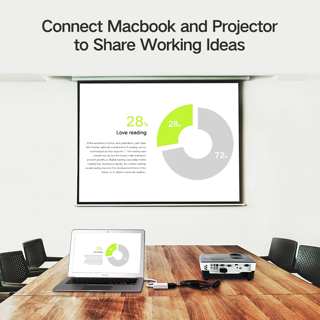 Cáp chuyển Mini Displayport to VGA Ugreen 10403 Cáp chuyển Mini Displayport to VGA Ugreen 10403