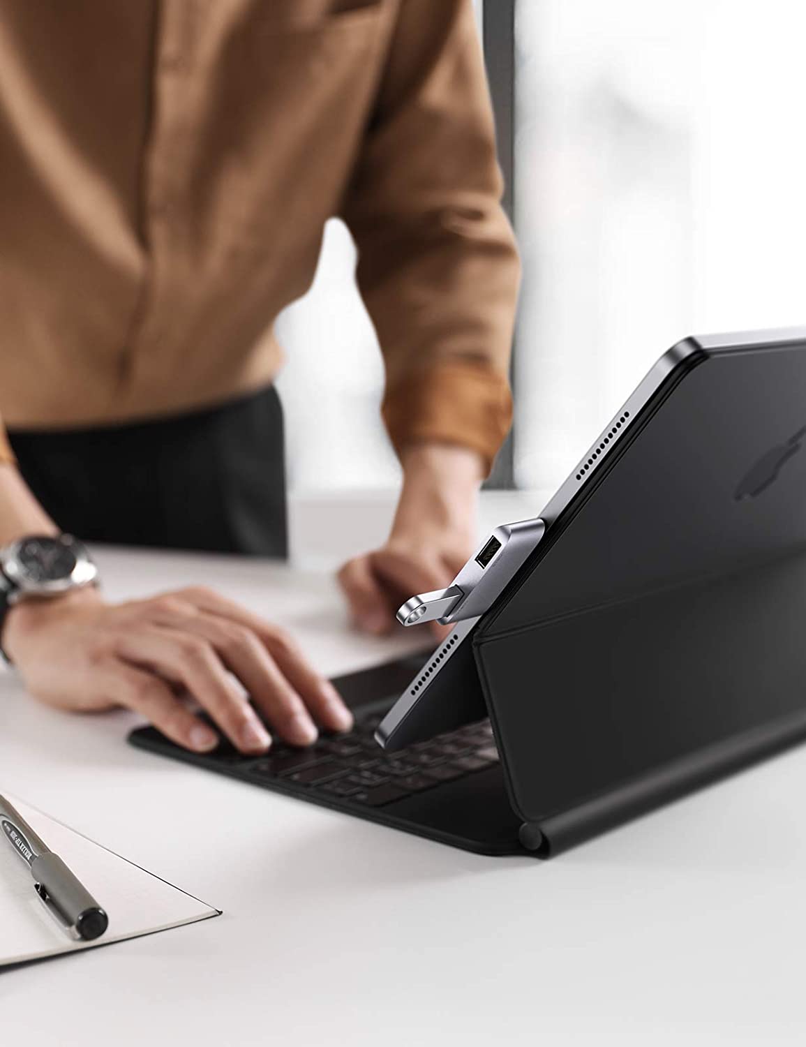 Bộ chia Type C ra 2 cổng USB 3.0 Ugreen 10912 Bộ chia Type C ra 2 cổng USB 3.0 Ugreen 10912