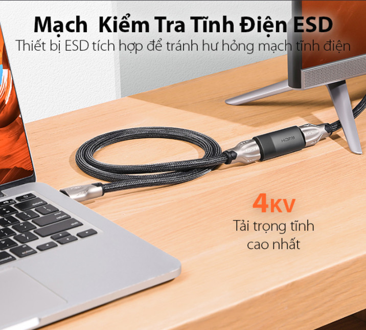 Đầu nối HDMI 2.0 extender  4K60Hz  Ugreen 10943